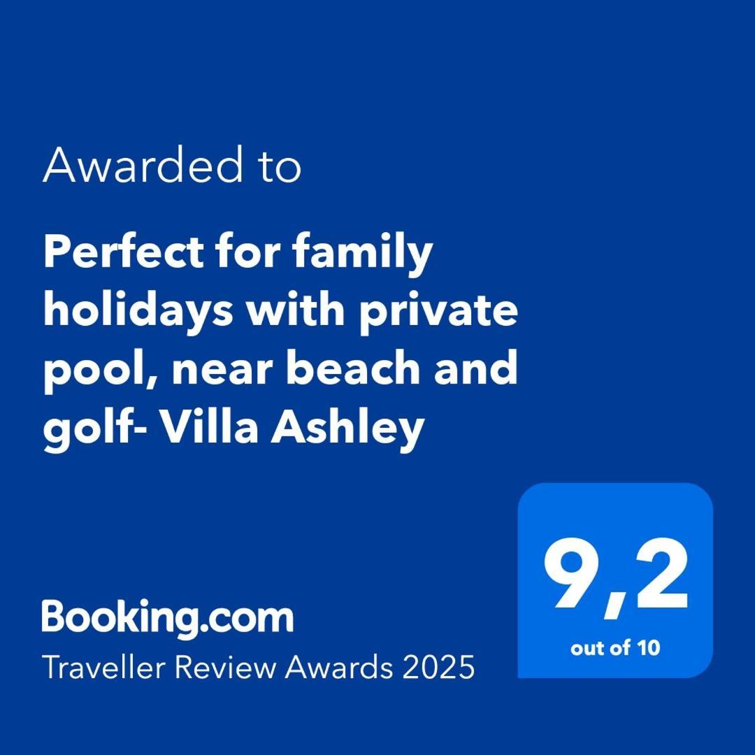Perfect For Family Holidays With Private Pool, Near Beach And Golf- Villa Ashley Costa De Antigua Ngoại thất bức ảnh